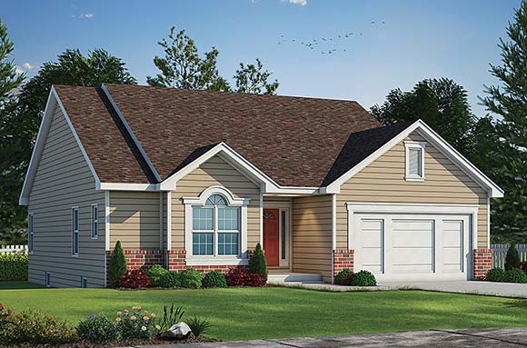 House Plan 81441 Elevation