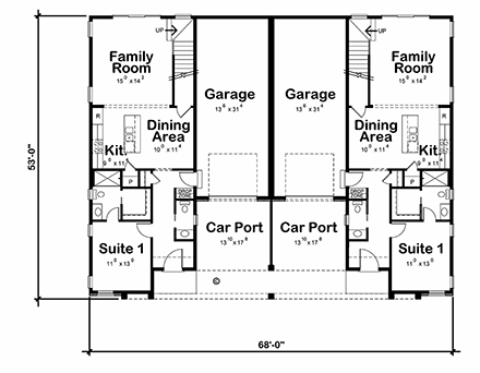 First Level Plan