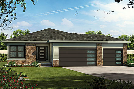 House Plan 81476 Elevation