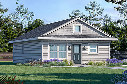 Cottage Traditional Elevation of Plan 81486