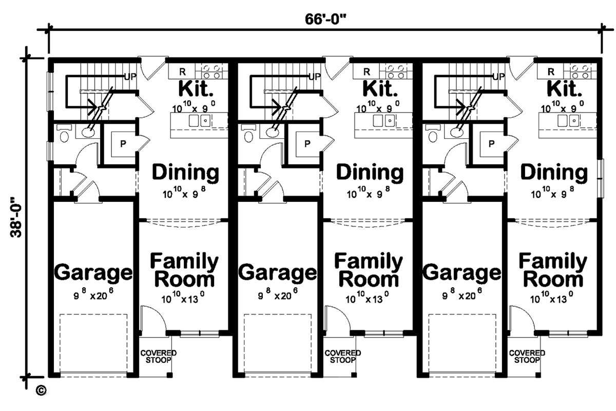 Contemporary Modern Level One of Plan 81491