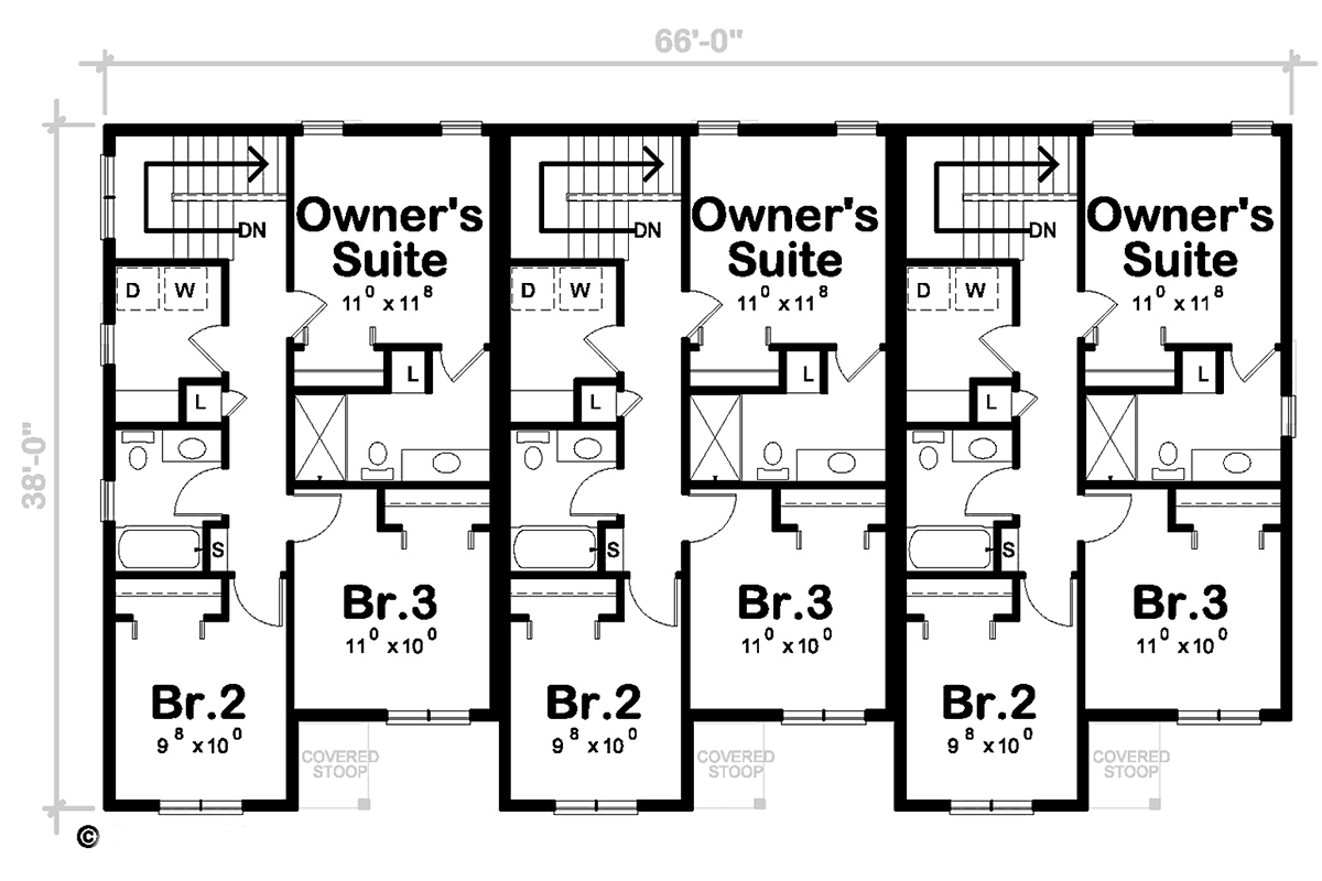 Contemporary Modern Level Two of Plan 81491