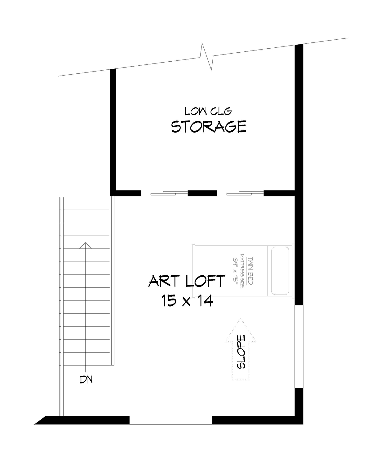 Coastal Contemporary Modern Level Three of Plan 81504