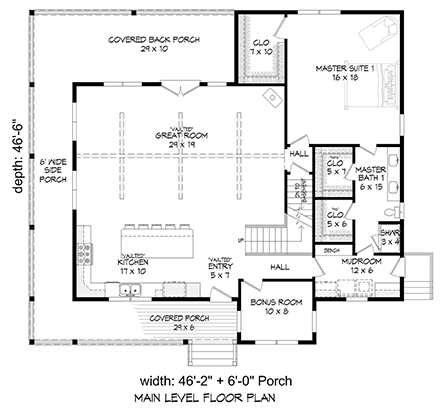 First Level Plan