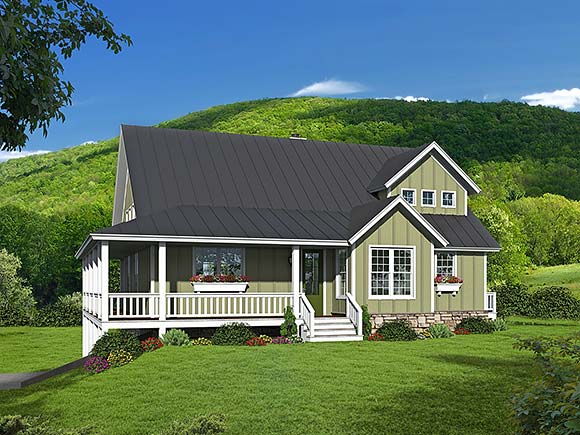 House Plan 81513 Elevation