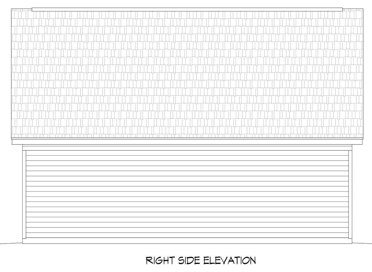 Traditional Plan with 554 Sq. Ft., 2 Car Garage Picture 2