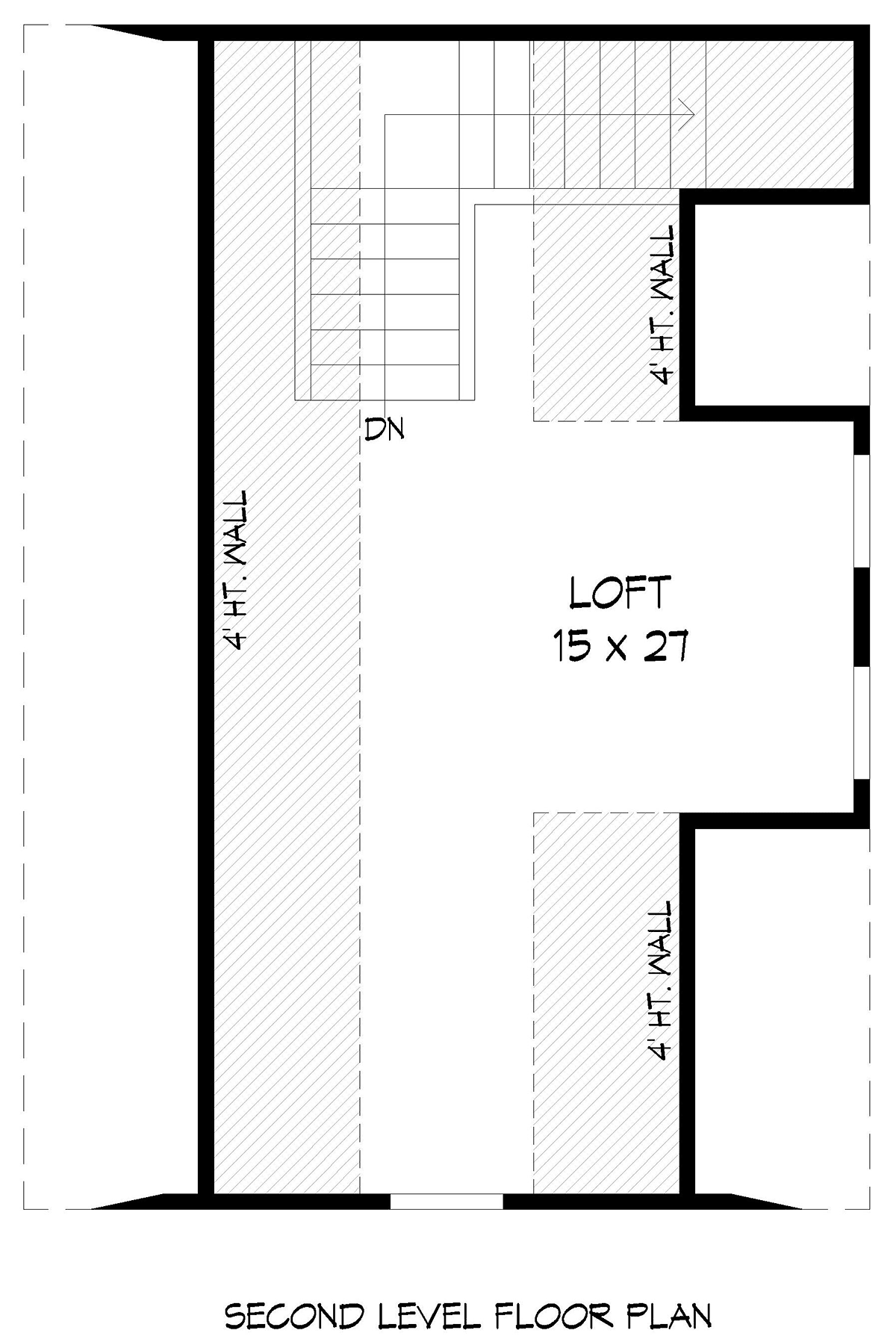 Contemporary Level Two of Plan 81537