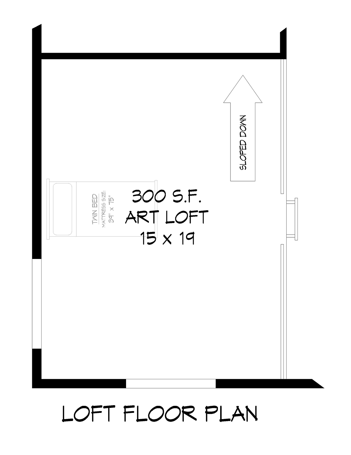 Garage-Living Plan 81538 Level Three