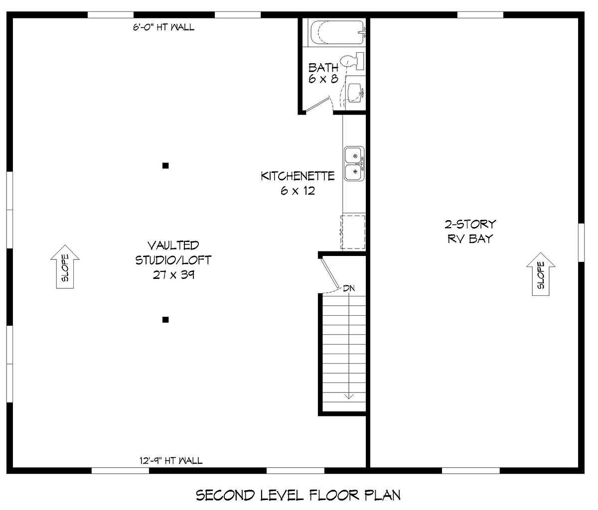 Contemporary Modern Level Two of Plan 81556