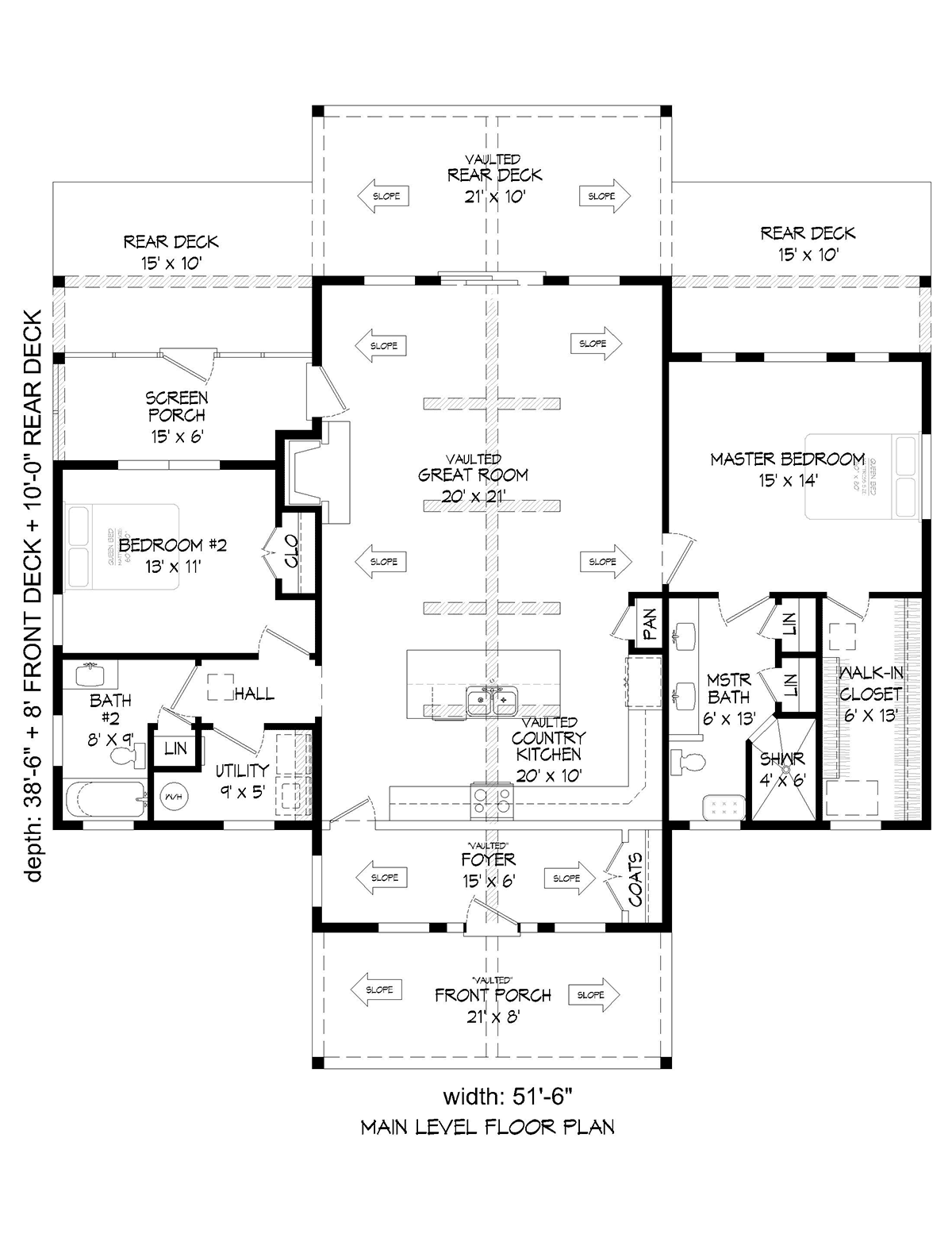 Country Traditional Level One of Plan 81562
