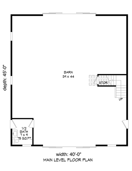 First Level Plan