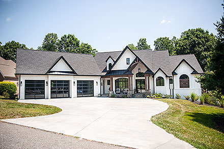 Craftsman Elevation of Plan 81629