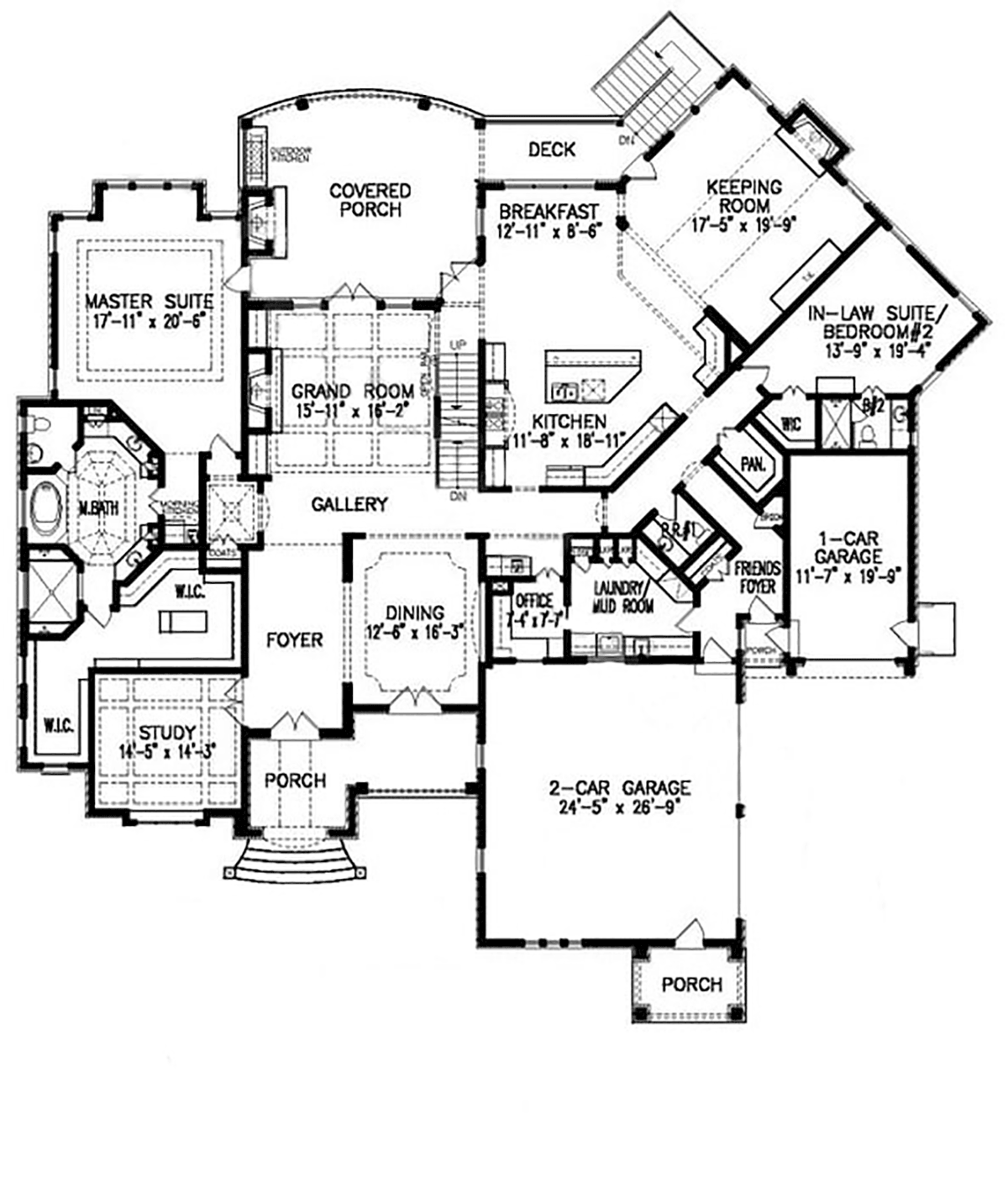 European Traditional Level One of Plan 81633