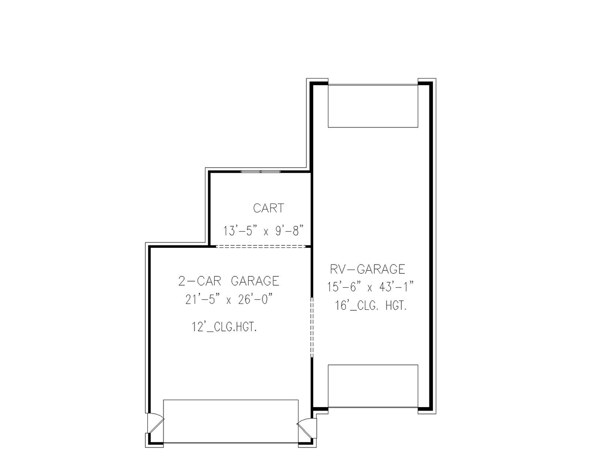 Craftsman Traditional Level One of Plan 81637