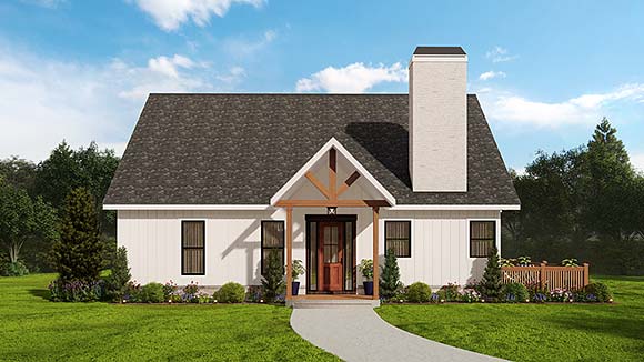 House Plan 81642 Elevation