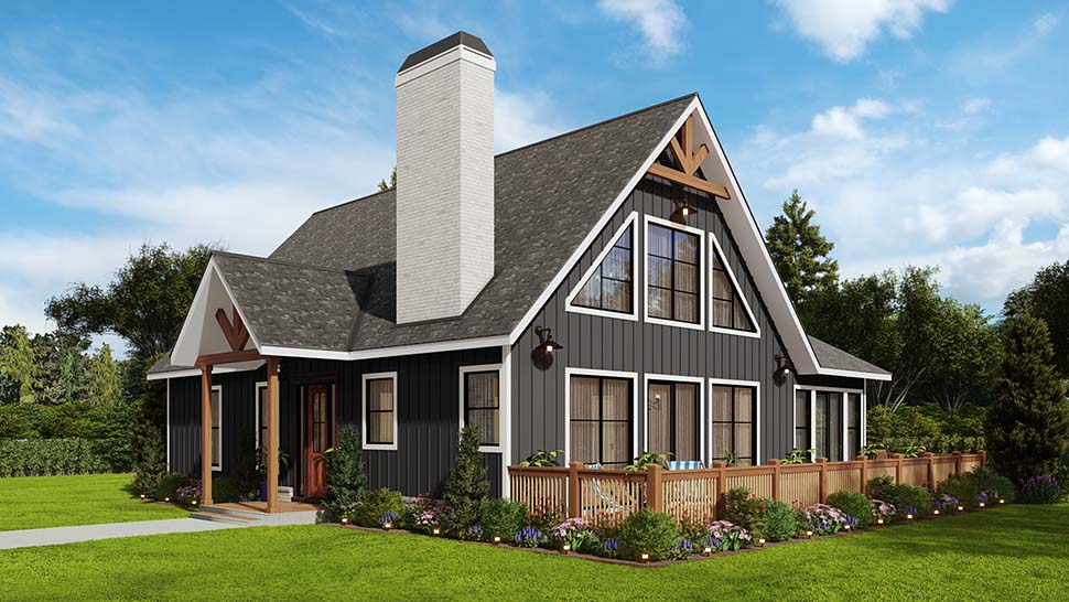 Farmhouse Plan with 3573 Sq. Ft., 5 Bedrooms, 4 Bathrooms Picture 14