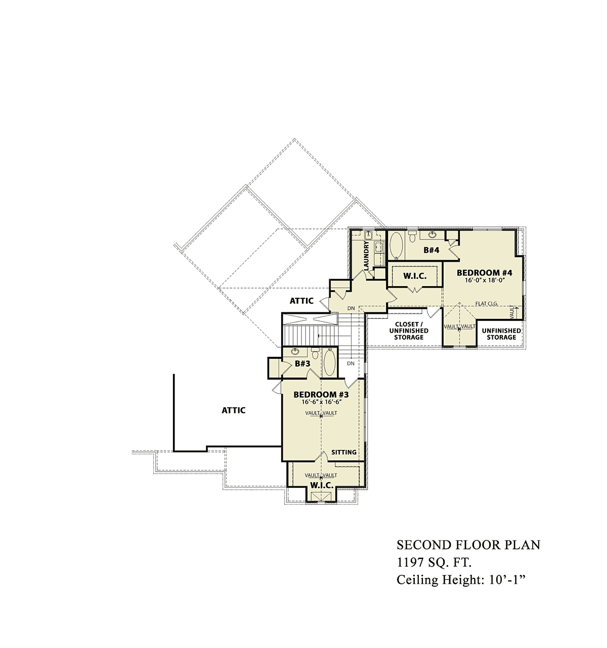 House Plan 81675 Level Two