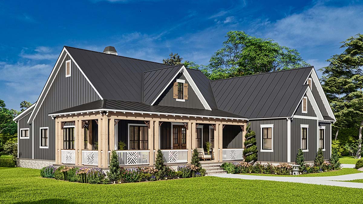 Craftsman, Ranch Plan with 2761 Sq. Ft., 3 Bedrooms, 3 Bathrooms, 2 Car Garage Picture 15