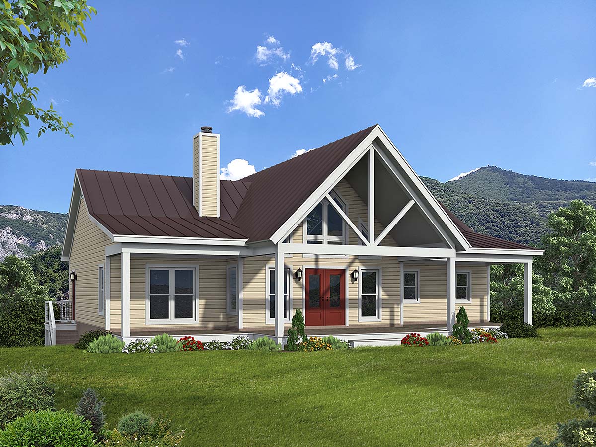 Cabin & Vacation Style Home Plan Getaways