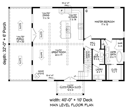 First Level Plan