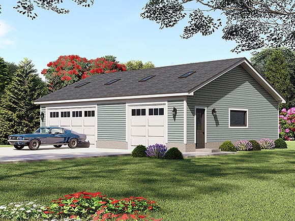 Garage Plan 81757