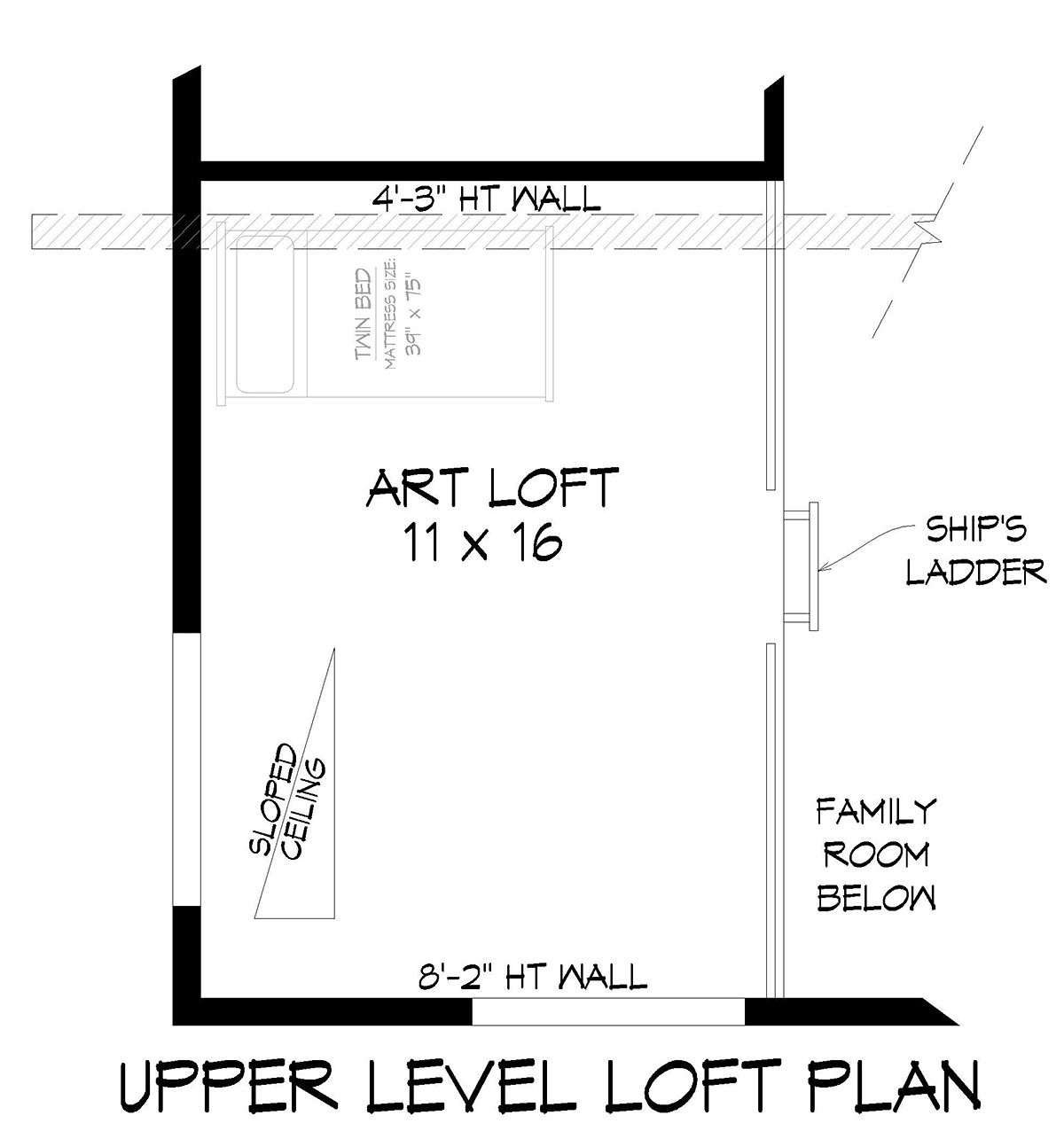 House Plan 81760 Alternate Level Two