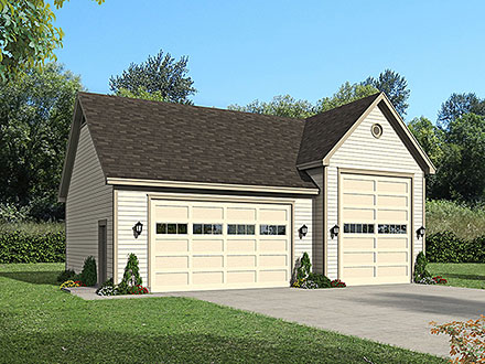 Cottage Country Farmhouse Traditional Elevation of Plan 81763