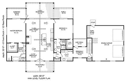 First Level Plan