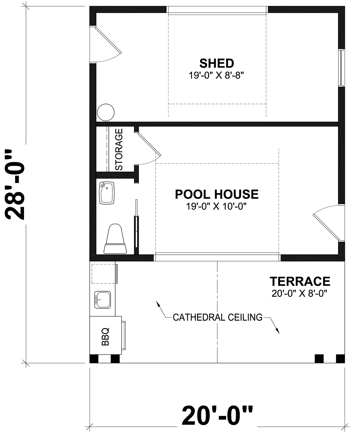 Country Craftsman Farmhouse Level One of Plan 81825