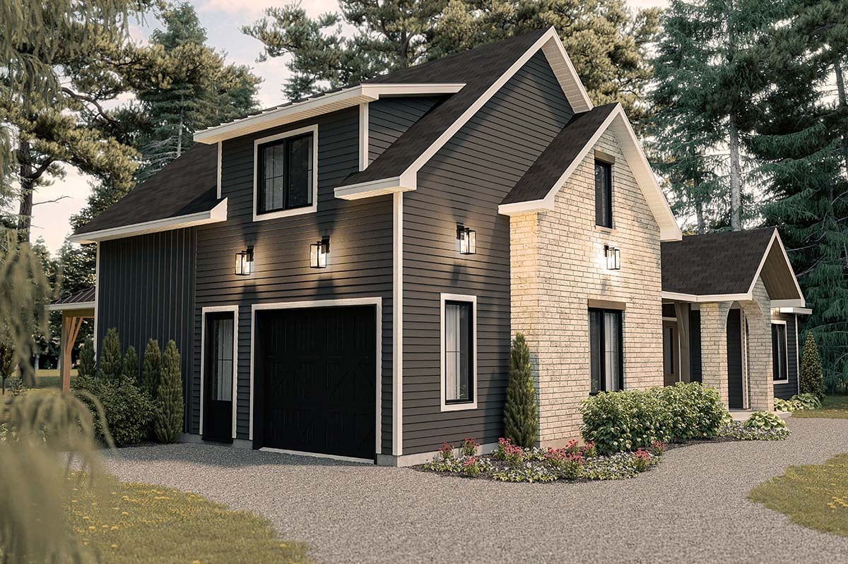 Craftsman, Farmhouse, French Country, Ranch Plan with 2660 Sq. Ft., 3 Bedrooms, 3 Bathrooms, 1 Car Garage Picture 3