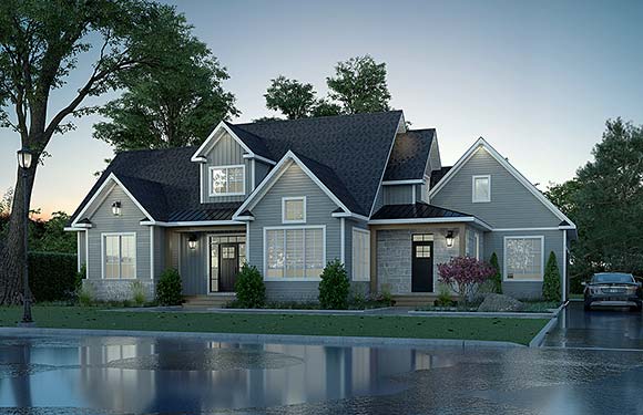 House Plan 81834 Elevation