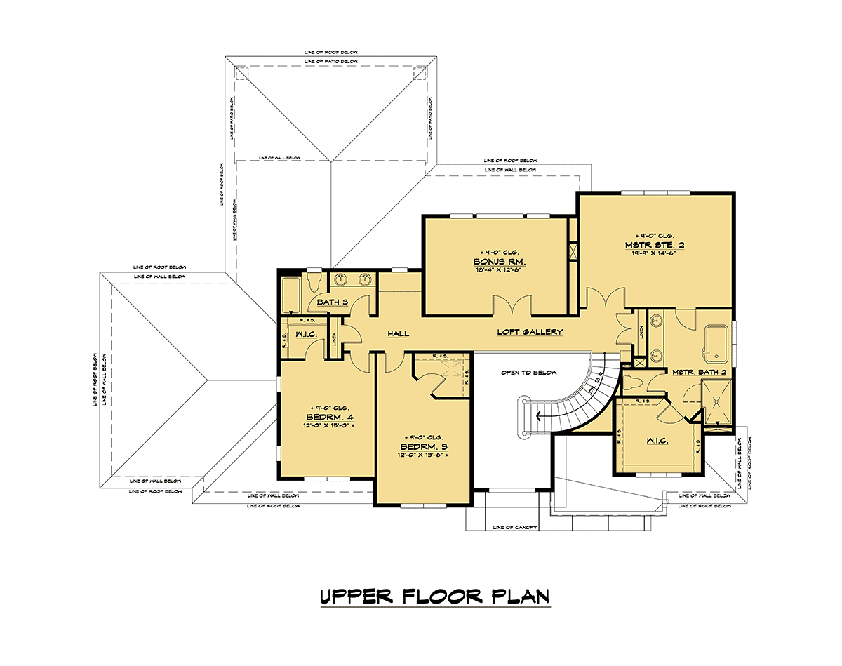 Contemporary Modern Level Two of Plan 81905