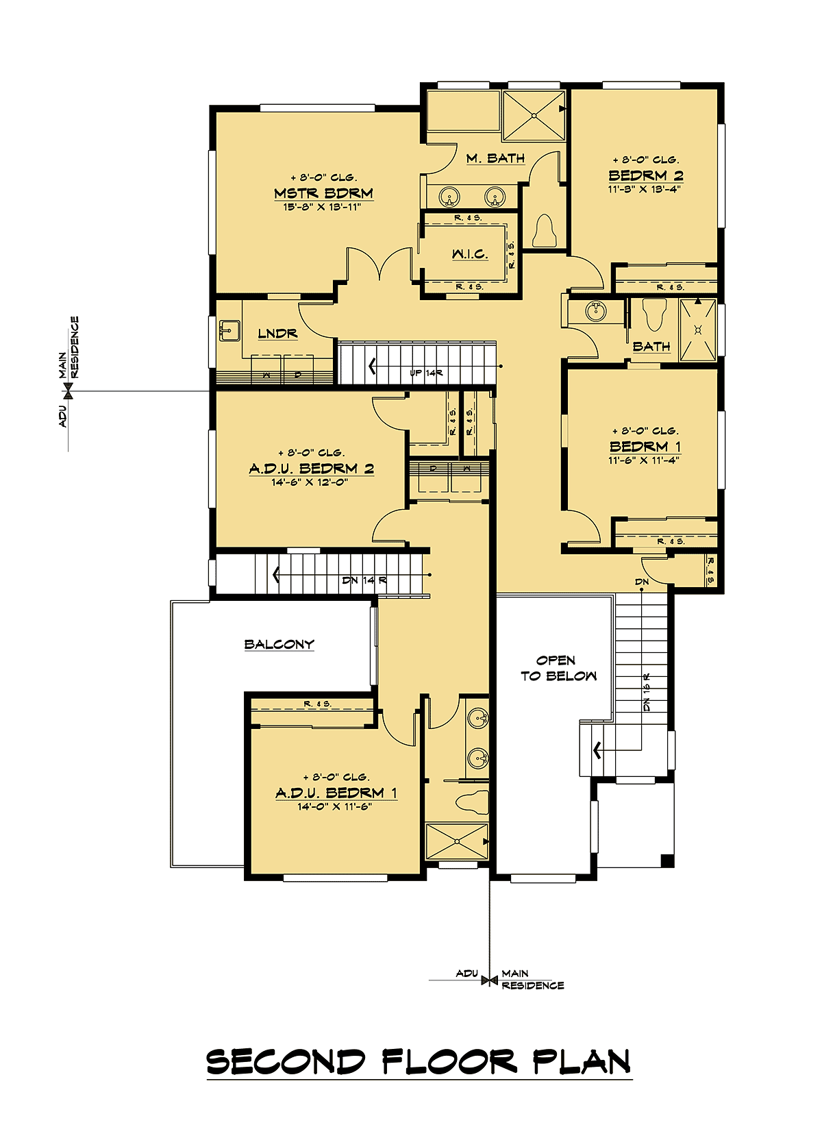 Contemporary Modern Level Two of Plan 81908