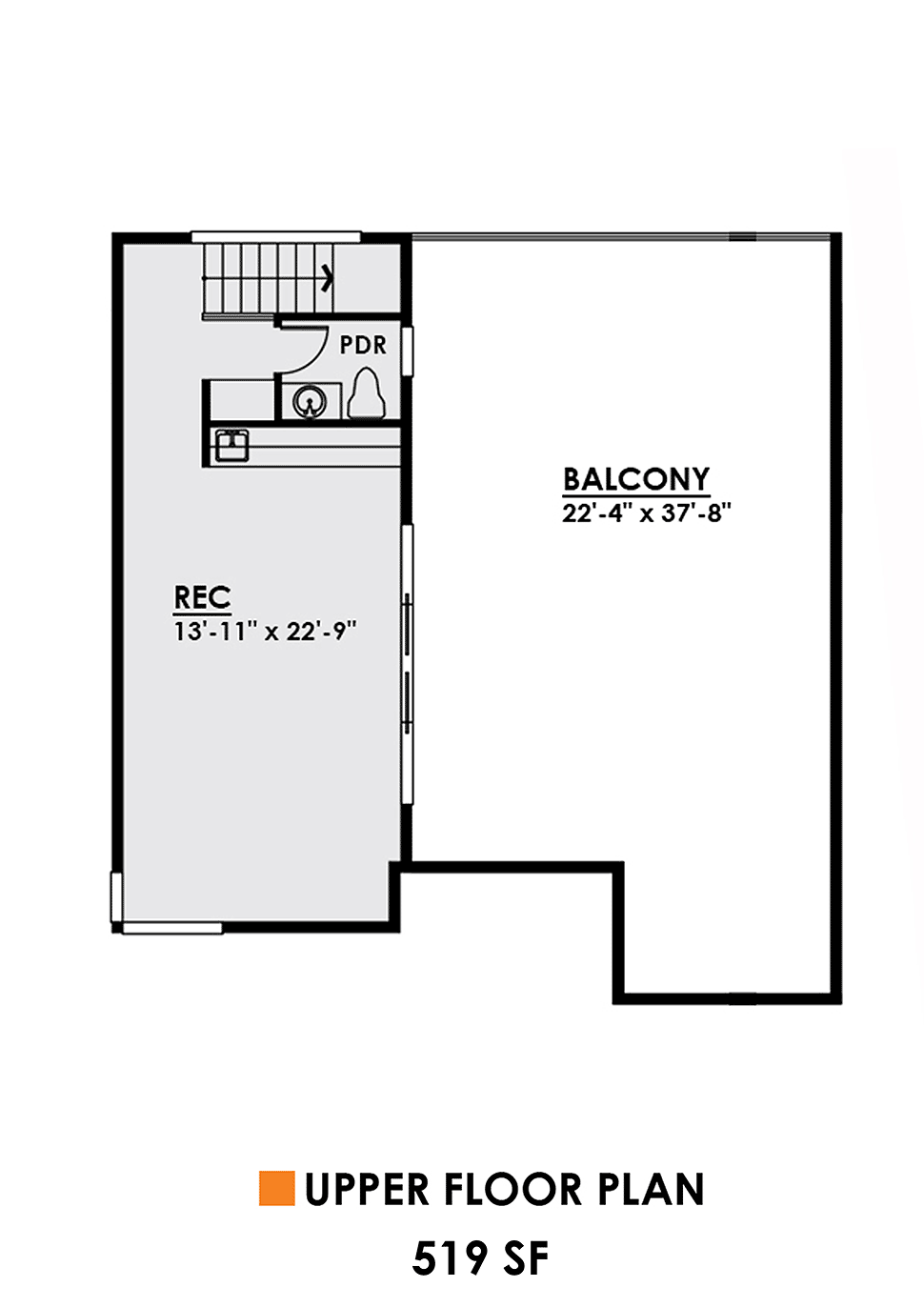 Modern Level Three of Plan 81915