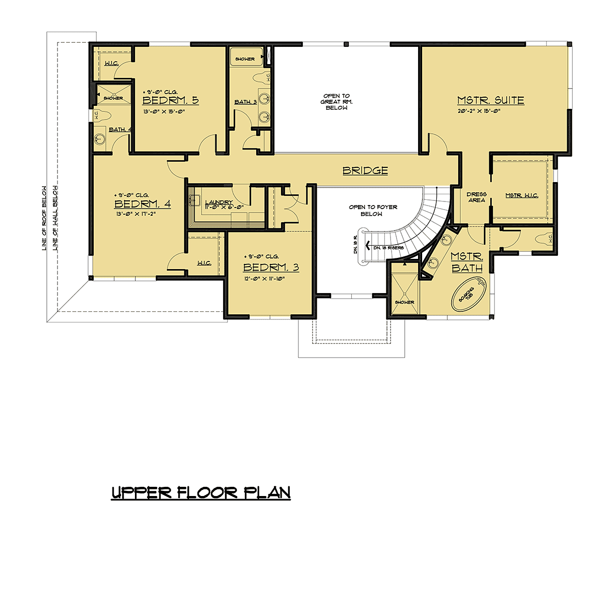 Contemporary Craftsman Level Two of Plan 81938