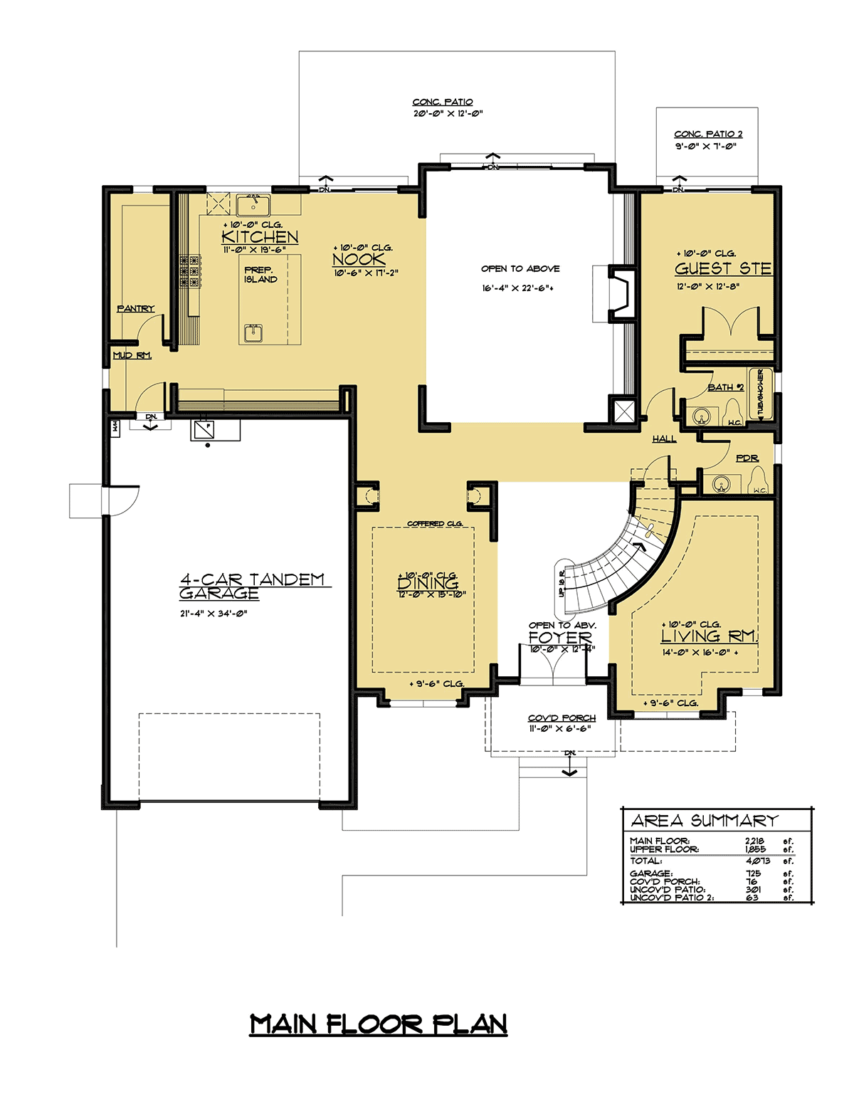 Plan 81939 | 5 Bedroom Contemporary Style House Plan