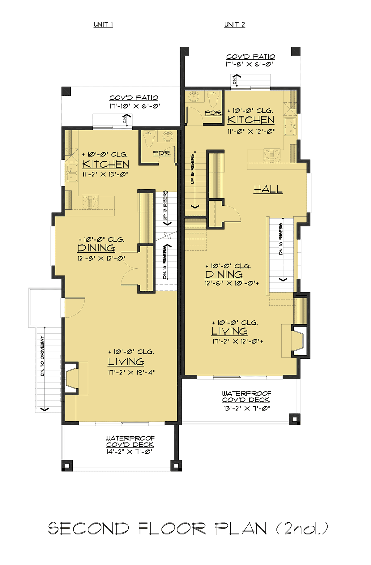 Contemporary Modern Level Two of Plan 81940
