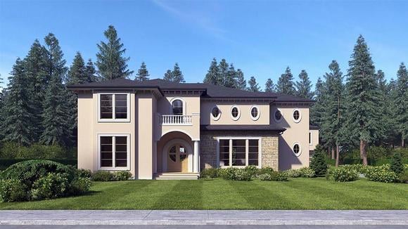 House Plan 81941 Elevation