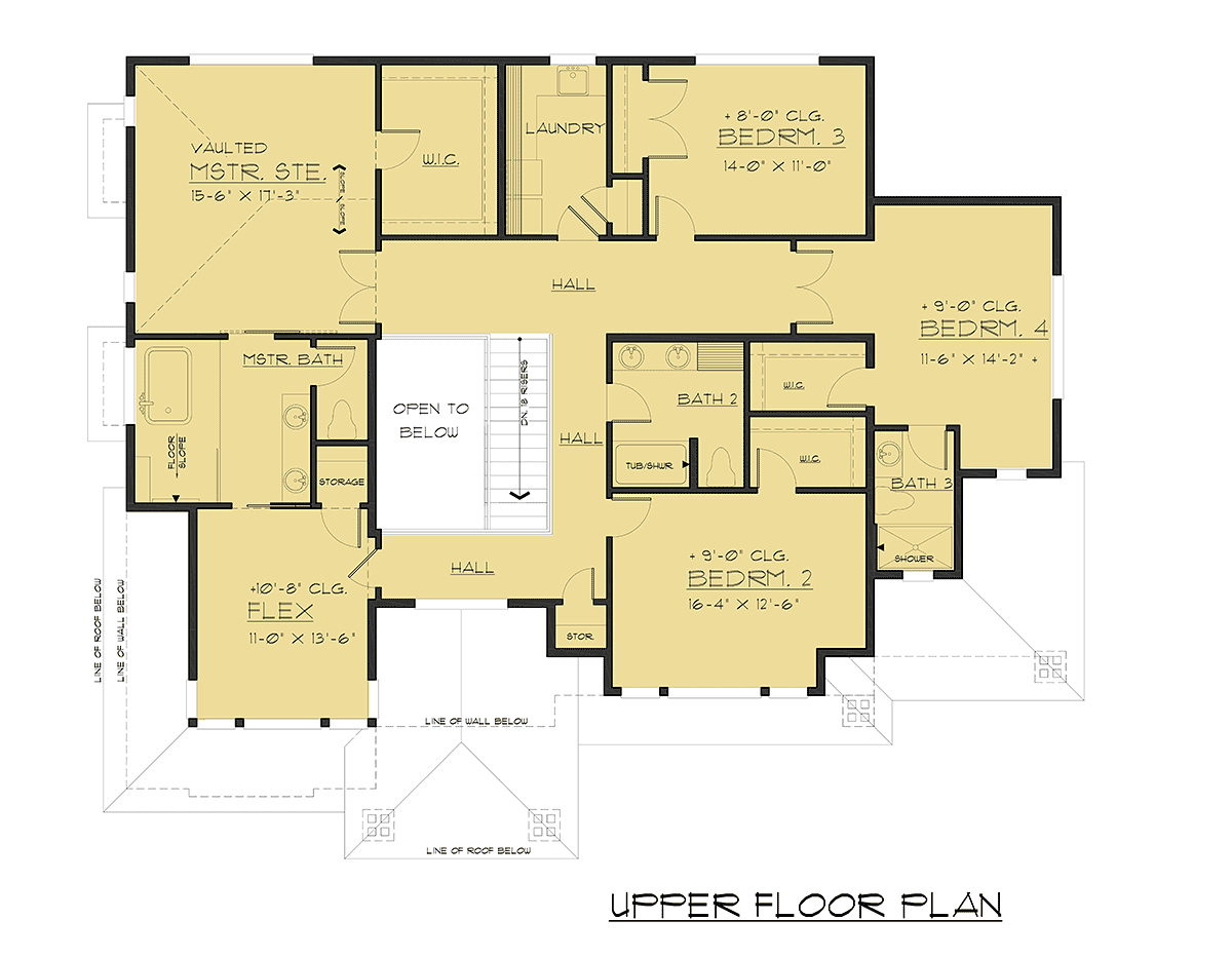 Contemporary Modern Level Two of Plan 81942
