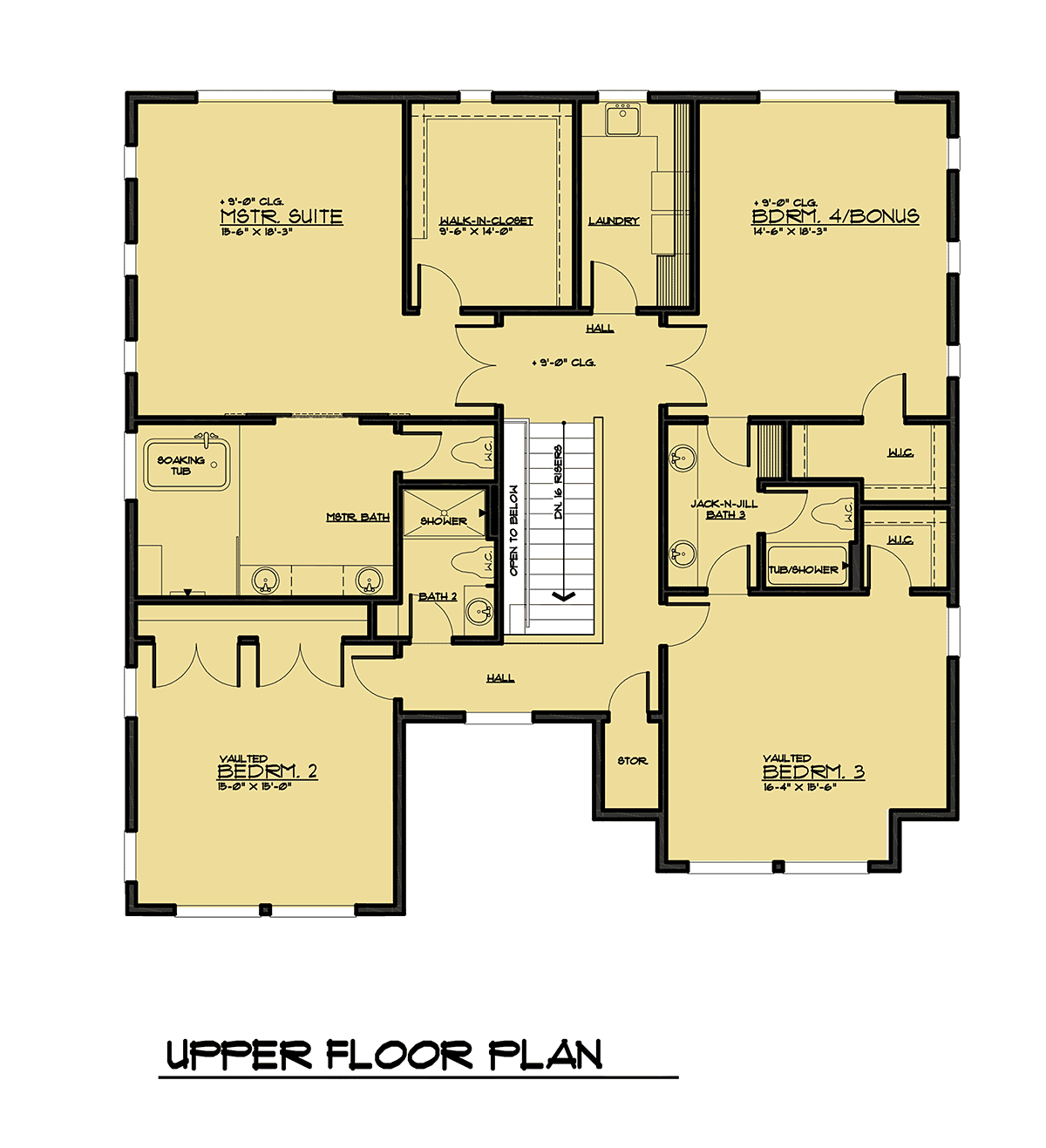 Contemporary Modern Level Two of Plan 81946