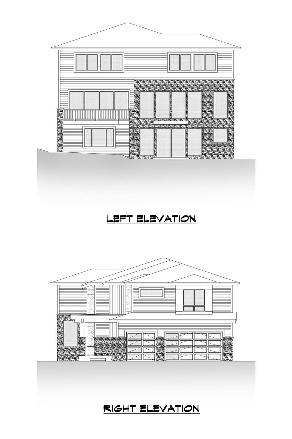 Contemporary, Modern Plan with 4748 Sq. Ft., 6 Bedrooms, 5 Bathrooms, 3 Car Garage Picture 5