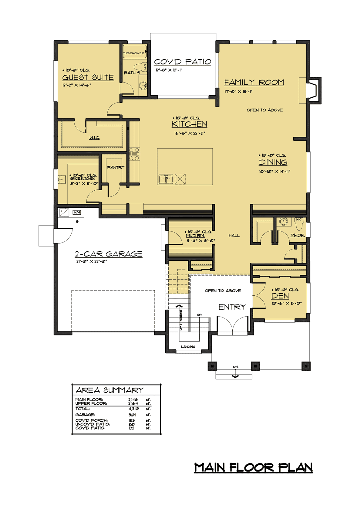 Contemporary Modern Level One of Plan 81959