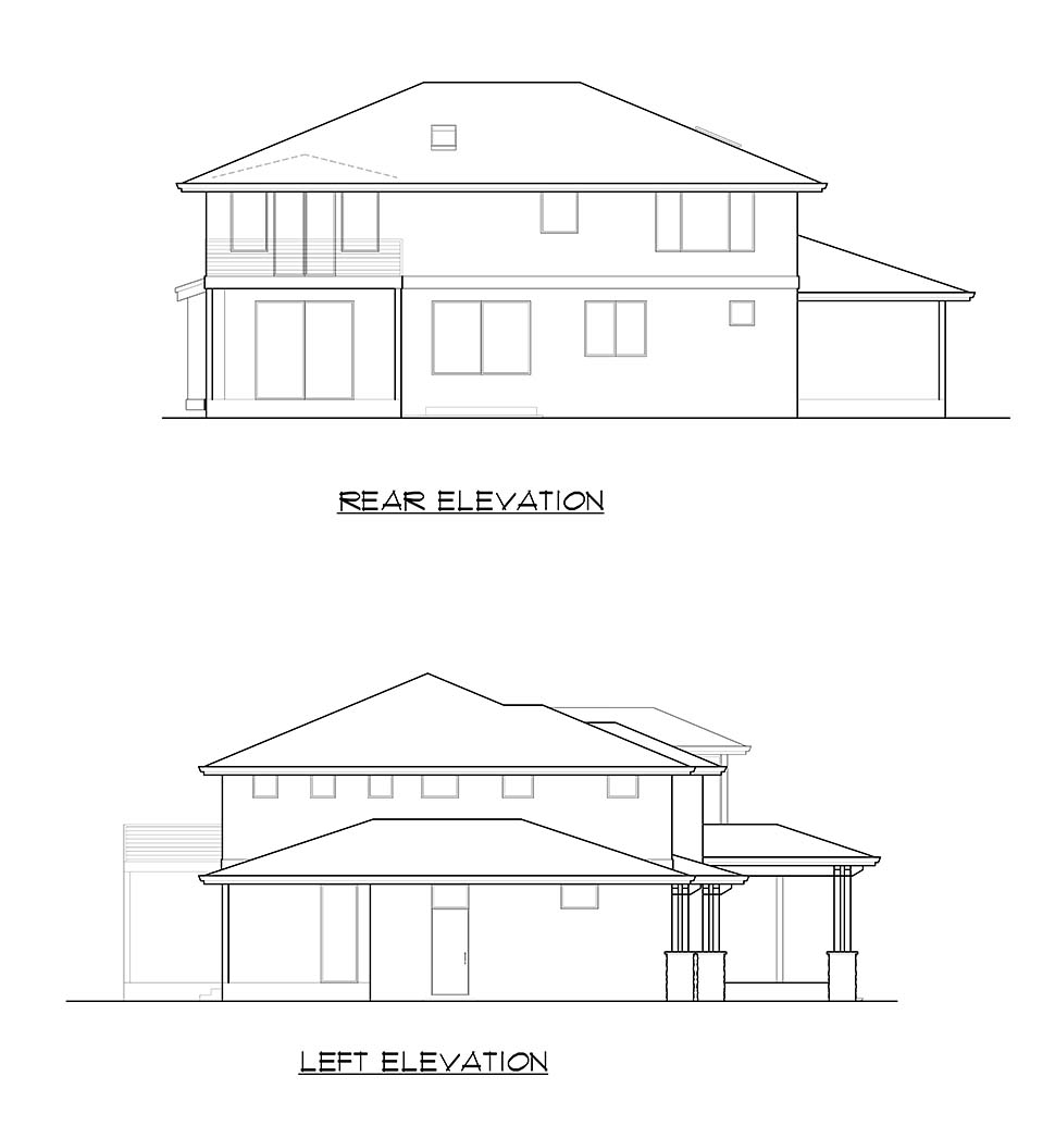 Colonial, Contemporary, Traditional Plan with 3126 Sq. Ft., 3 Bedrooms, 4 Bathrooms, 3 Car Garage Picture 5