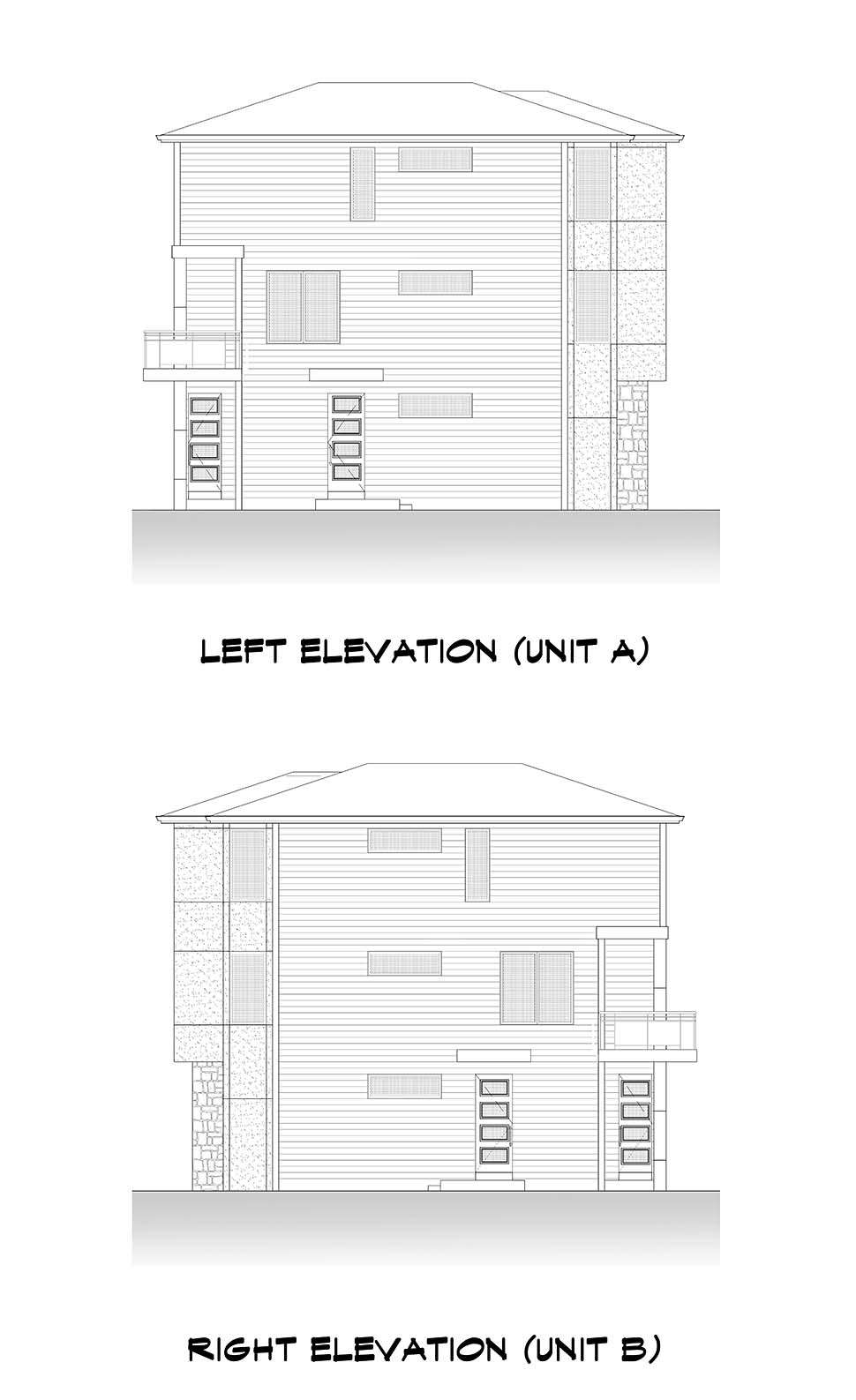 Contemporary, Modern Plan with 4374 Sq. Ft., 8 Bedrooms, 8 Bathrooms, 4 Car Garage Picture 5