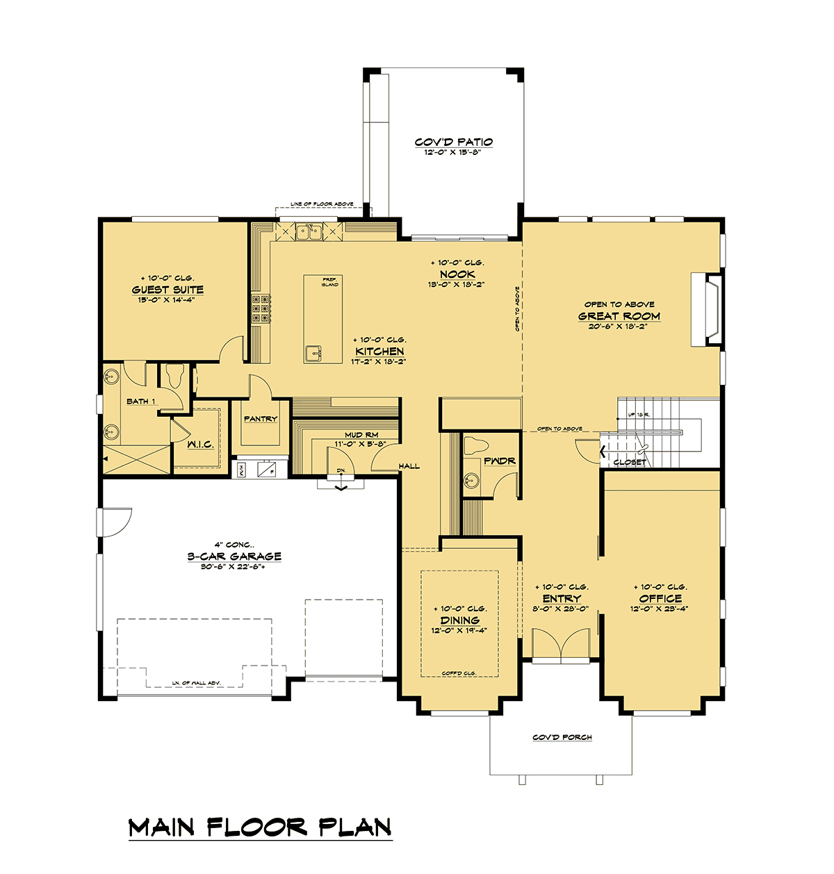 Contemporary Level One of Plan 81987