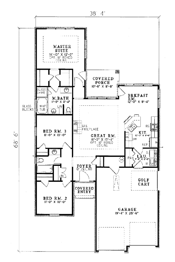 Craftsman European Level One of Plan 82003