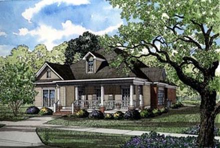 House Plan 82019 Elevation