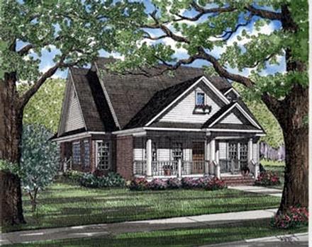 Country Farmhouse Traditional Elevation of Plan 82023