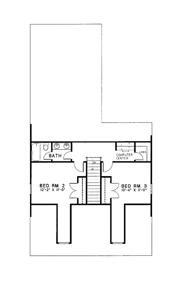 Cape Cod Country Level Two of Plan 82030