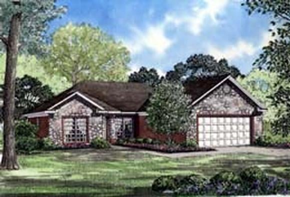 House Plan 82032 Elevation